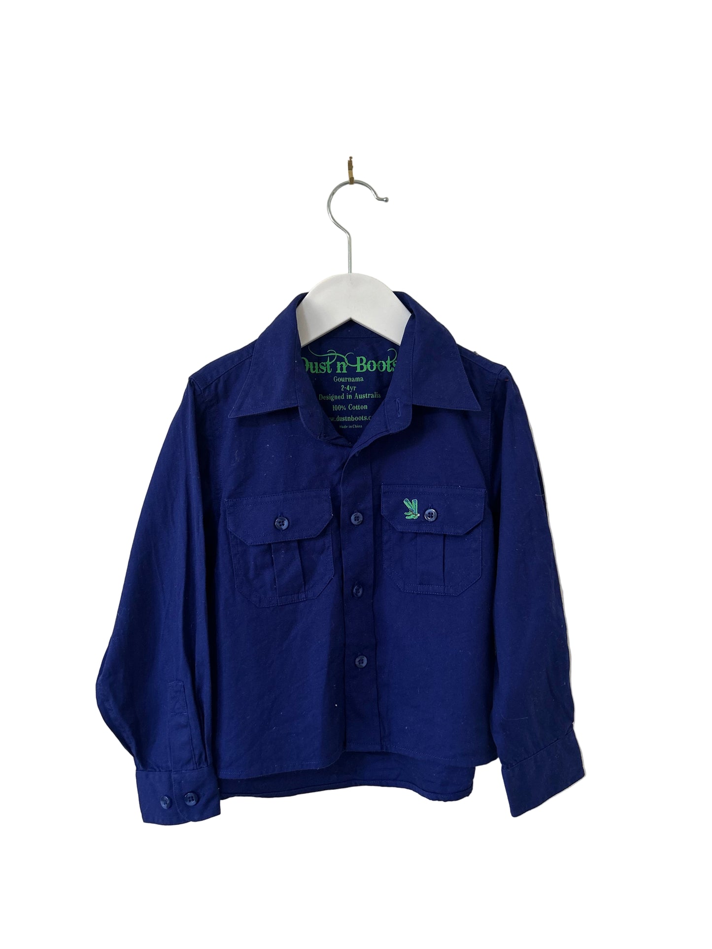 Dust N Boots - Blue Workshirt (2-4)