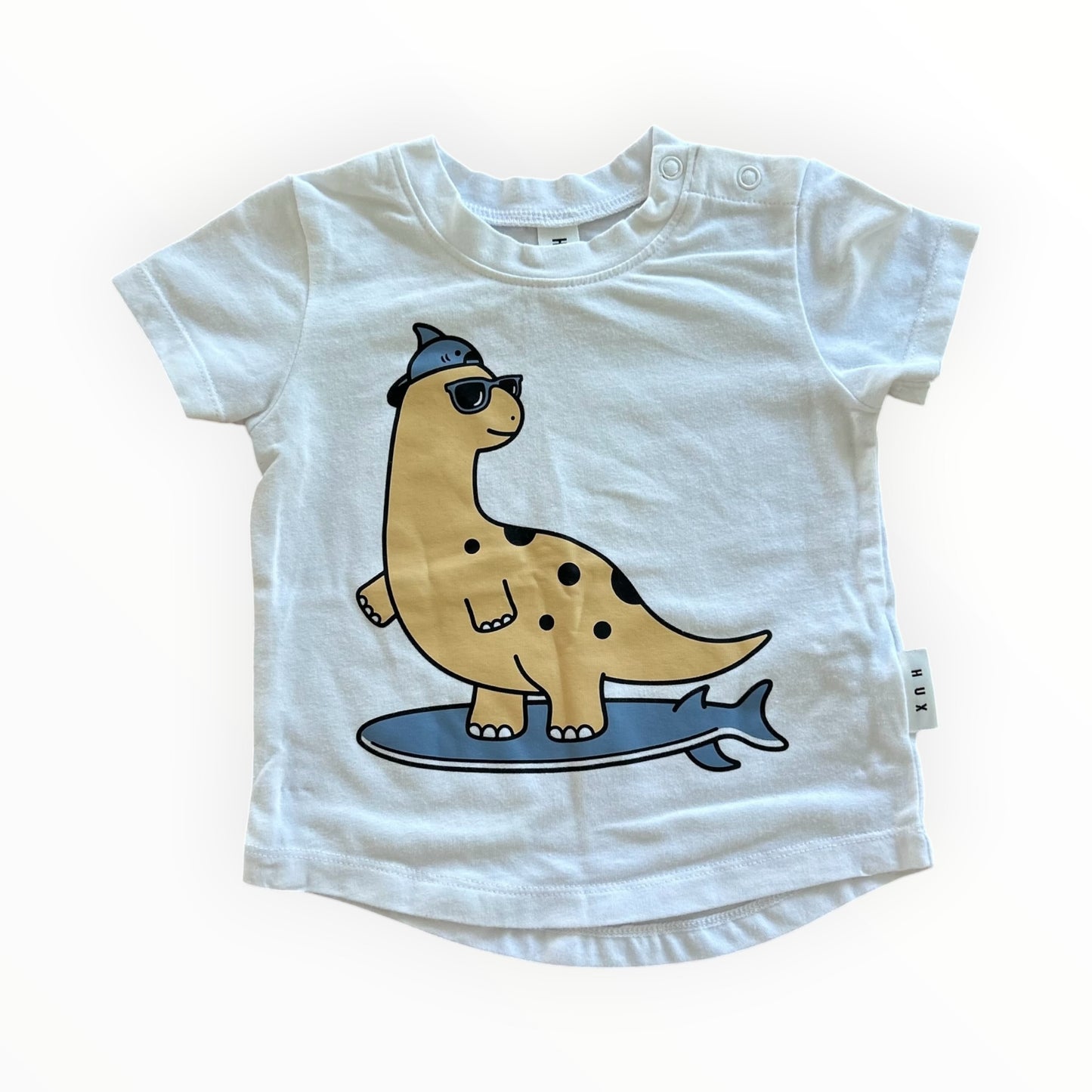 Hux - Skate Dino Organic Cotton Tee (3-6M)