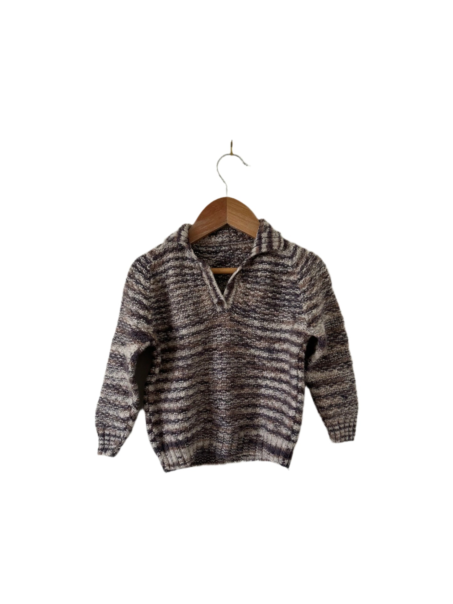 Hand Knit - Collared Jumper (2)
