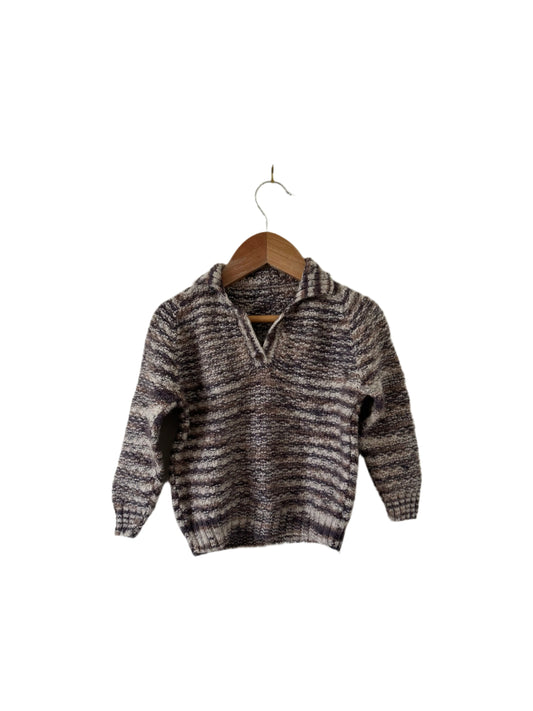 Hand Knit - Collared Jumper (2)