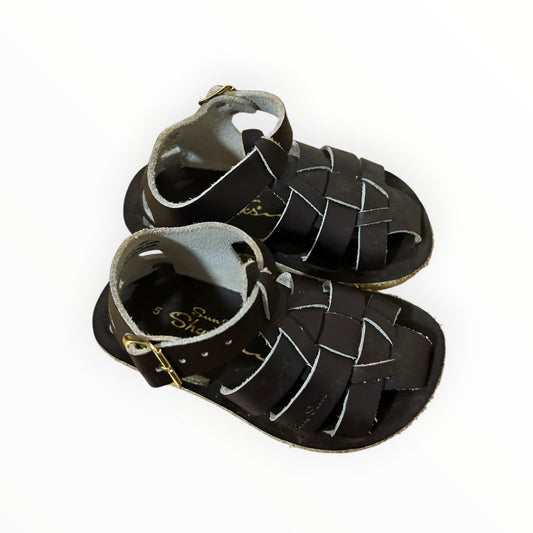 Salt Water - Shark Brown Sandals (5)