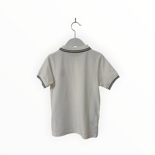 Country Road - White/Navy Logo Polo Shirt (5)