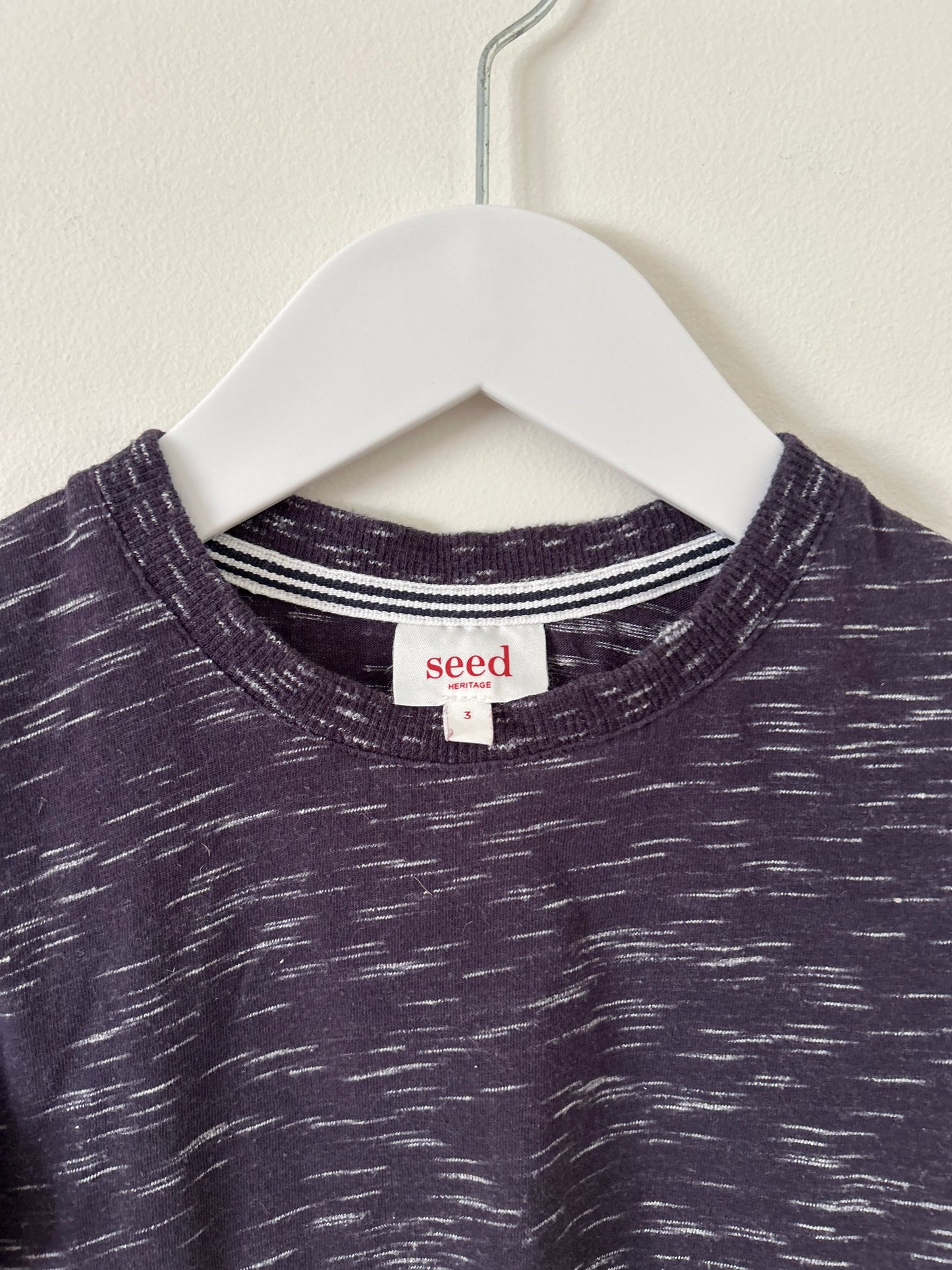 Seed Heritage - Navy Fleck Top (3)