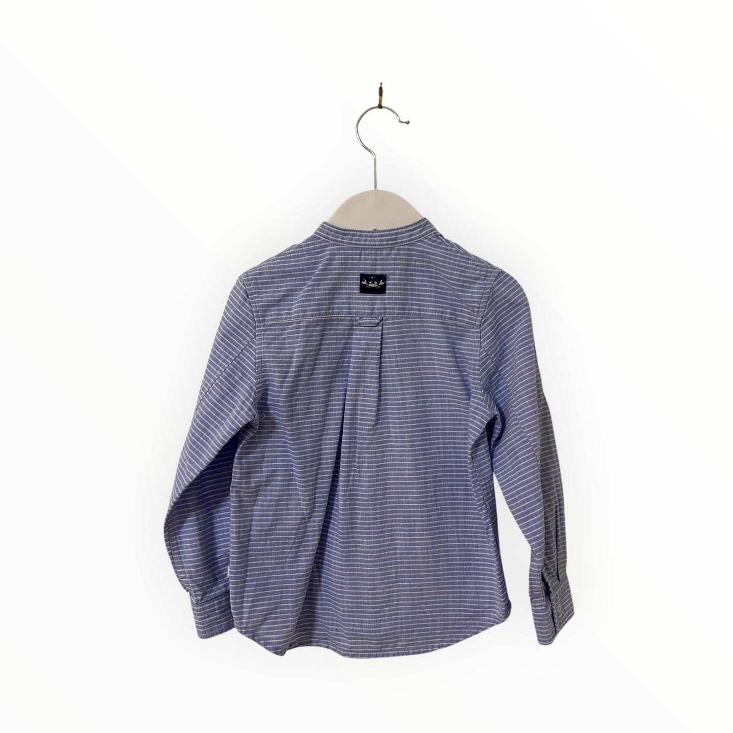 Battle - Blue Pinstripe Shirt (3)