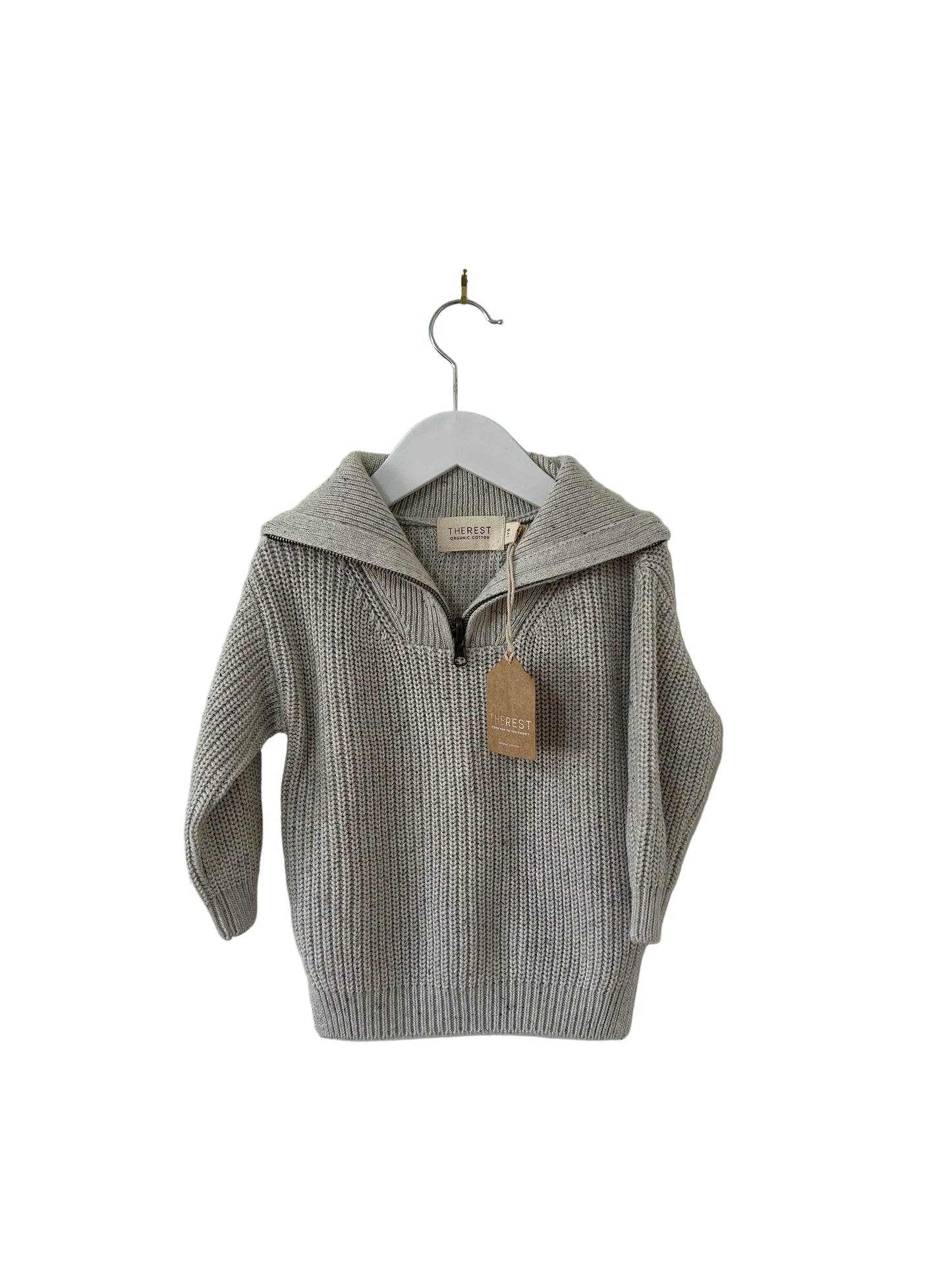 The Rest - Organic Cotton Collared Jumper (1)