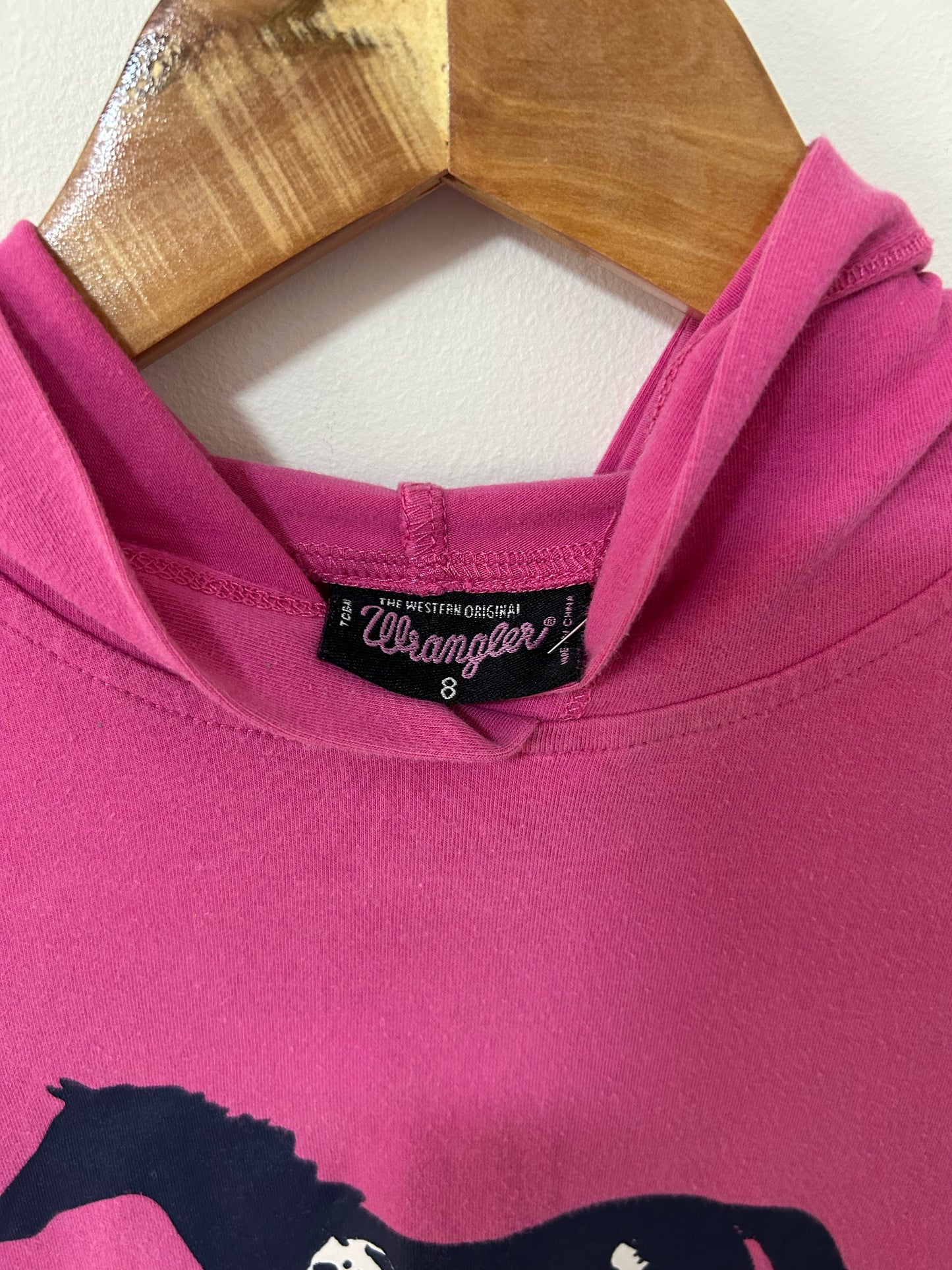 Wrangler - Pink Light-Weight Hoodie (8)