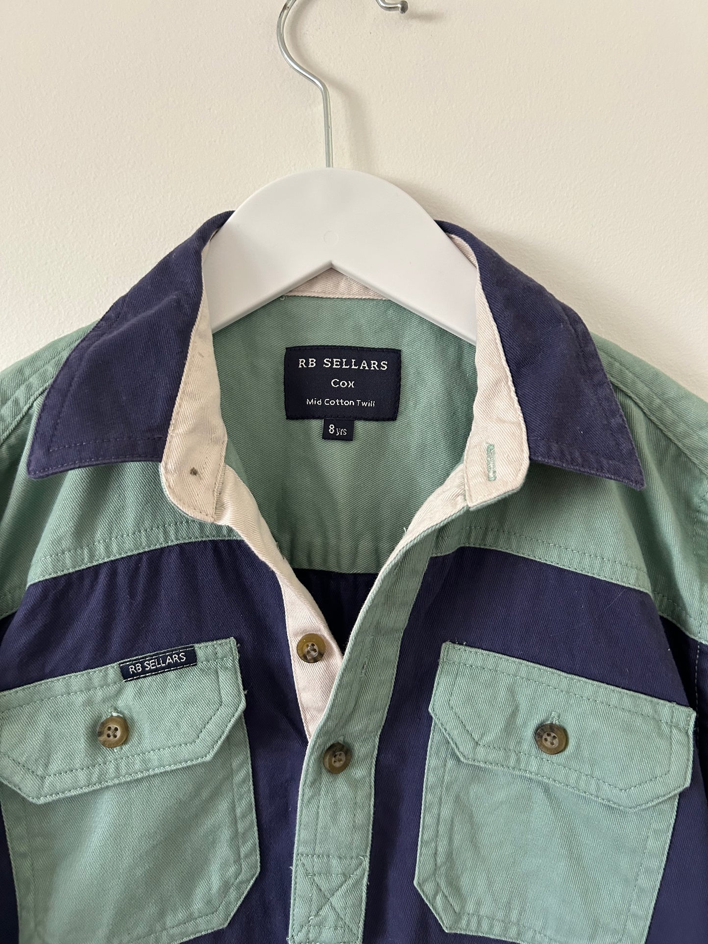 RB Sellars - Cox Twill Shirt (8years)