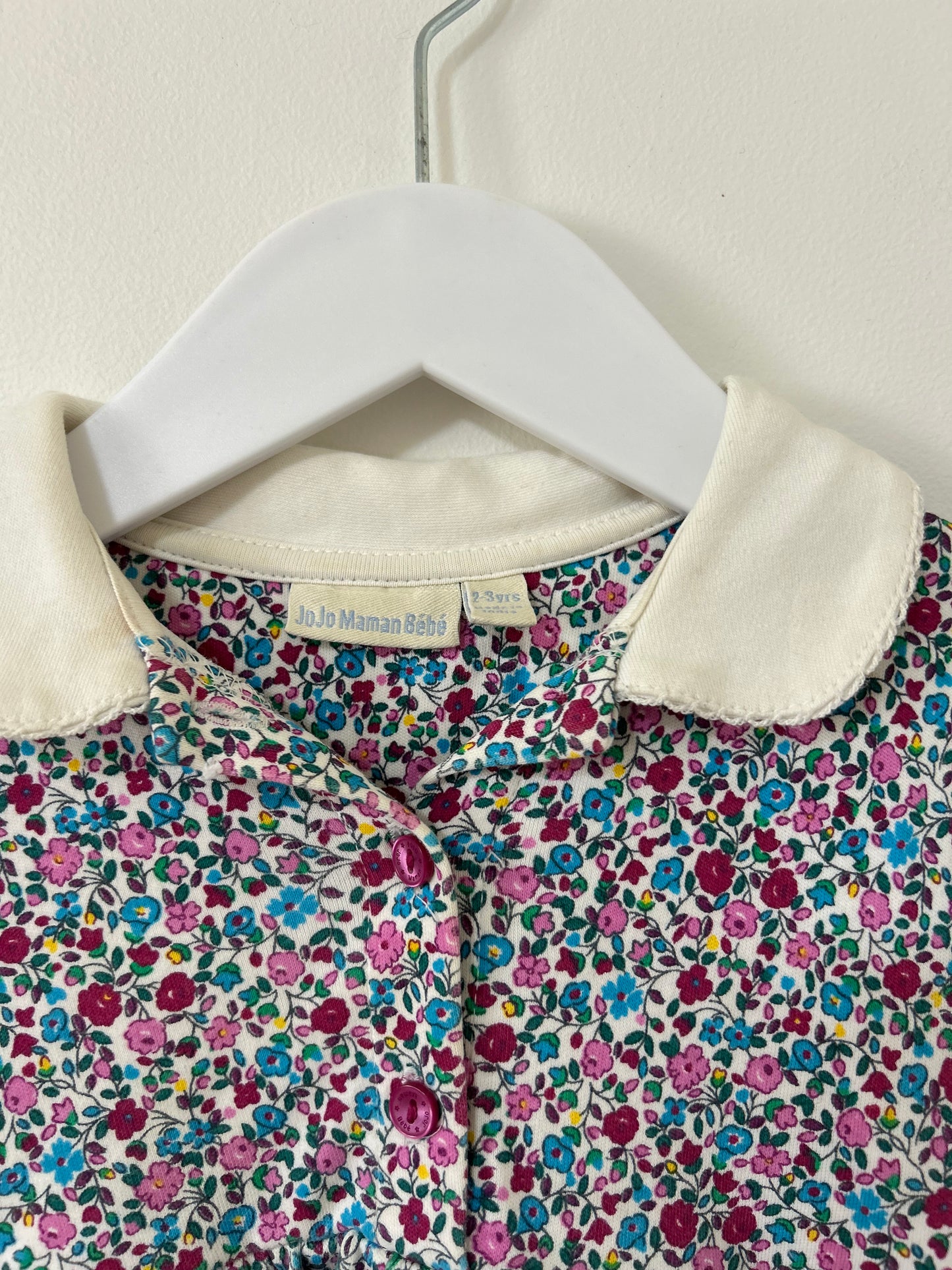JoJo Maman Bébé - Peter Pan Dress (2-3)