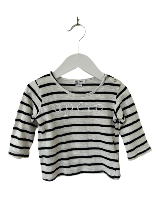 Apero - Stripe Tee (12-18M)