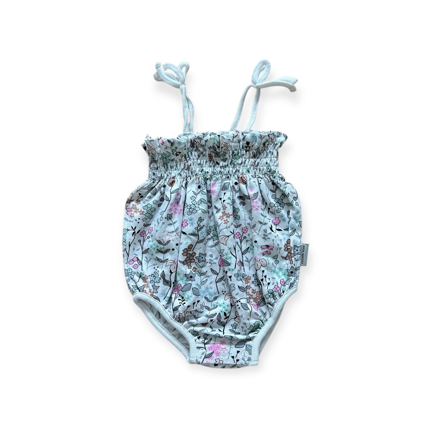 Country Road - Floral Romper (NB)