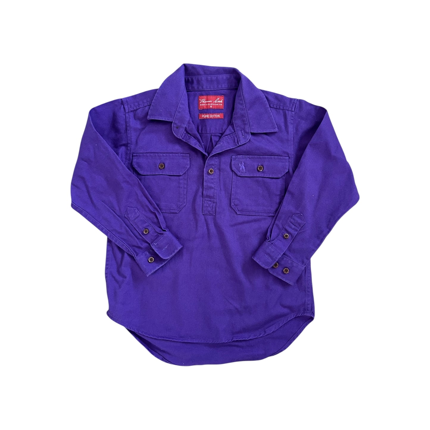 Thomas Cook - Heavy Duty Purple Workshirt (6)