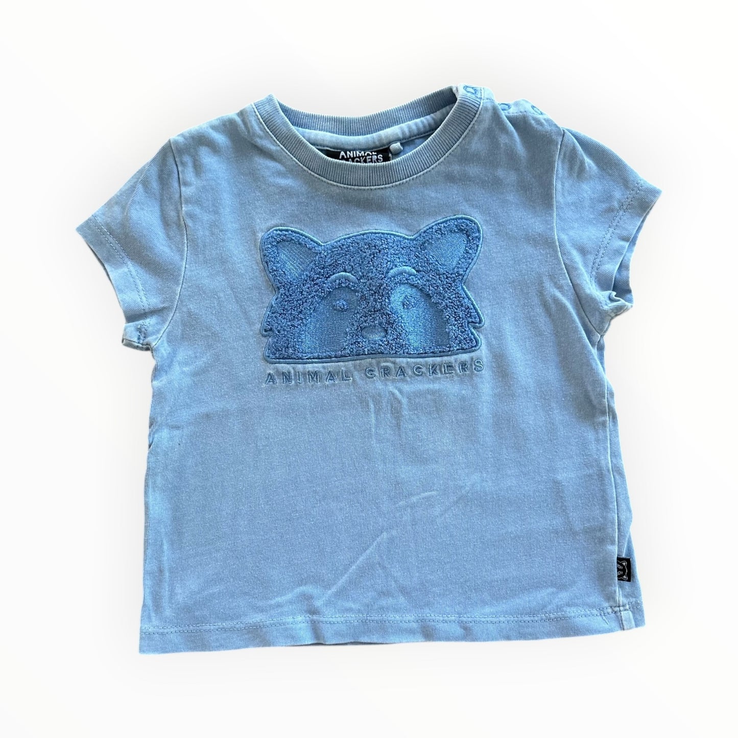 Animal Crackers - Blue Tee (6-12M)