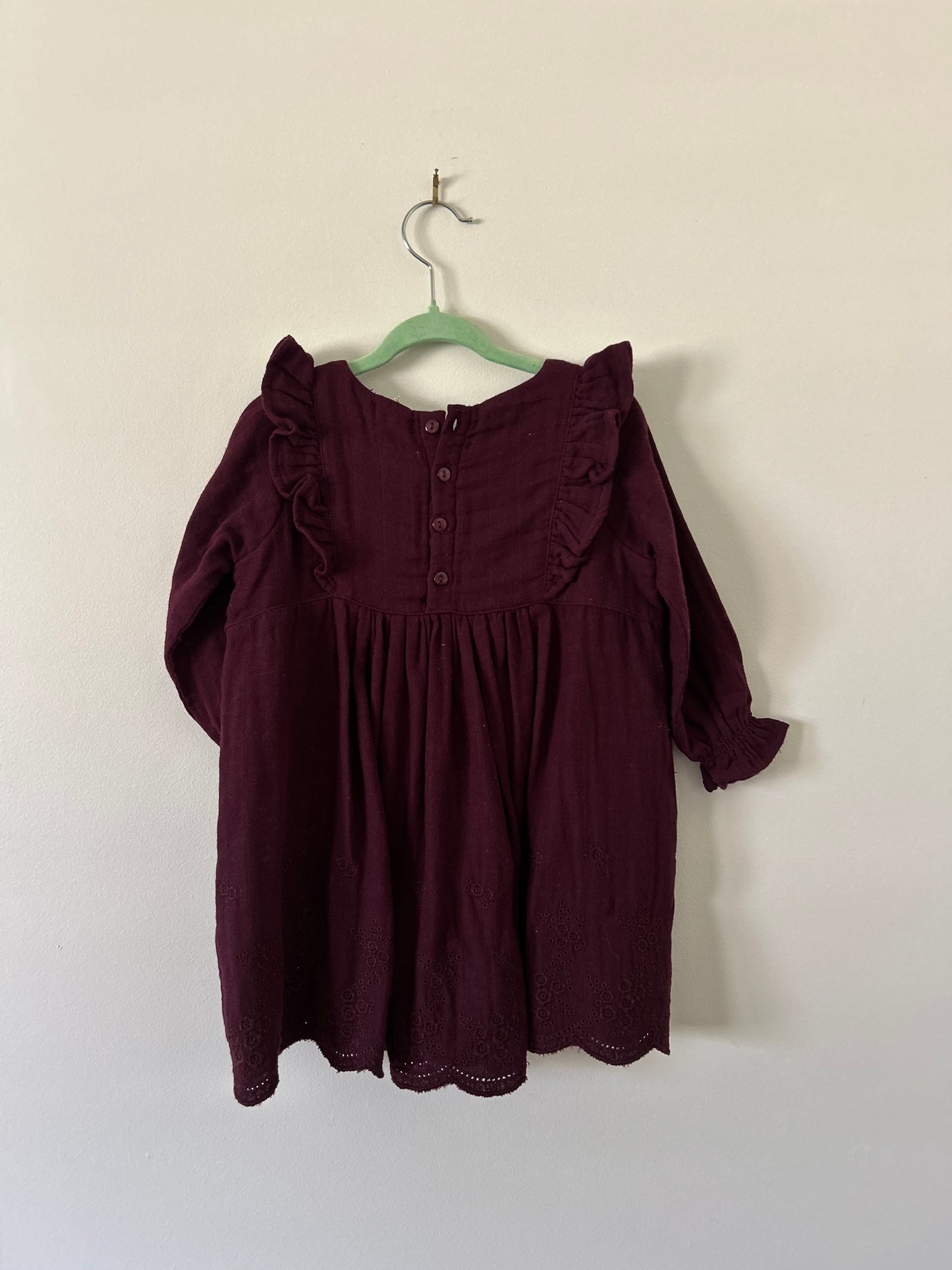 Jamie Kay - Plum Muslin Dress (2)