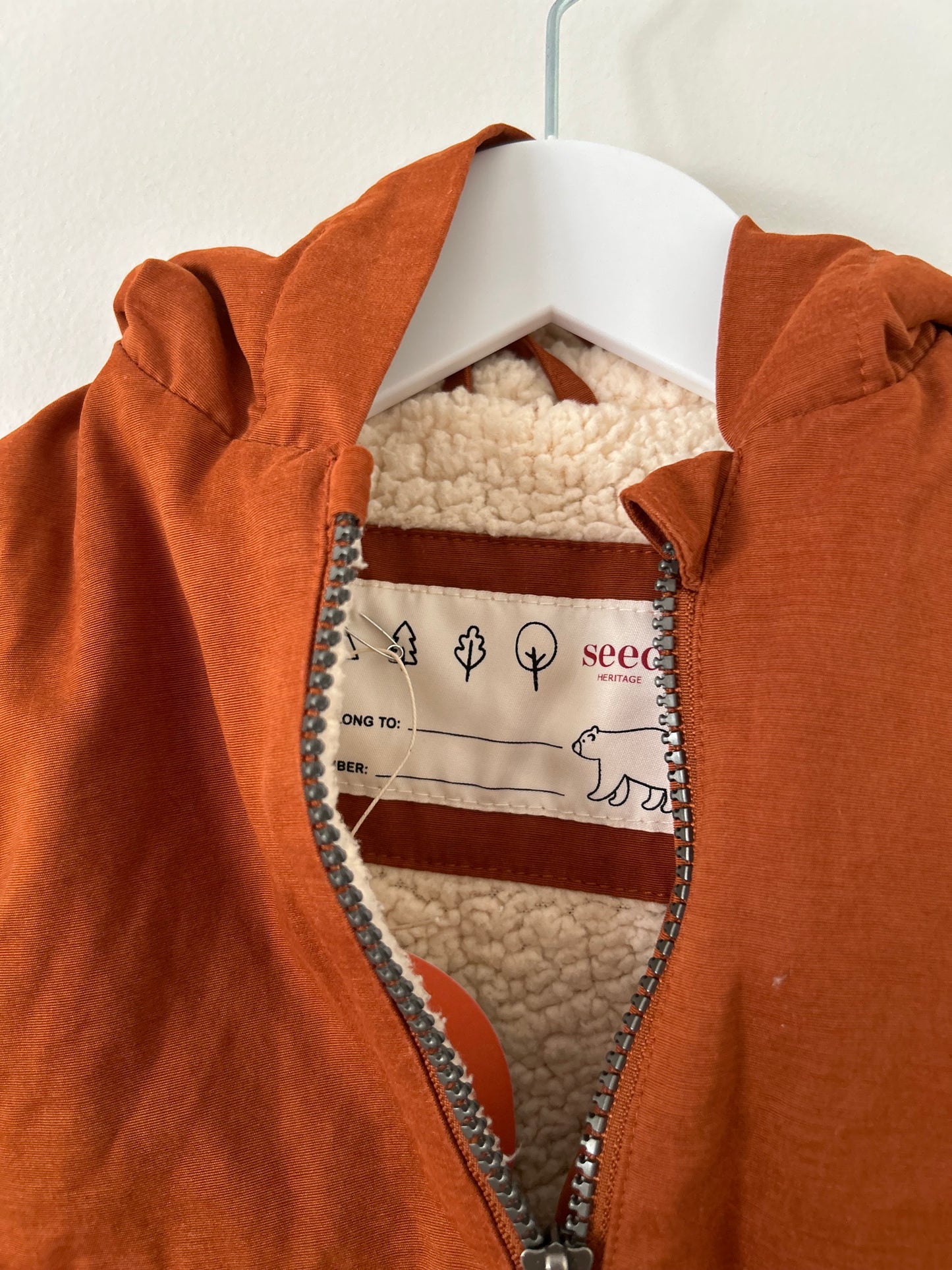 Seed Heritage - Rust Jacket (12-18M)