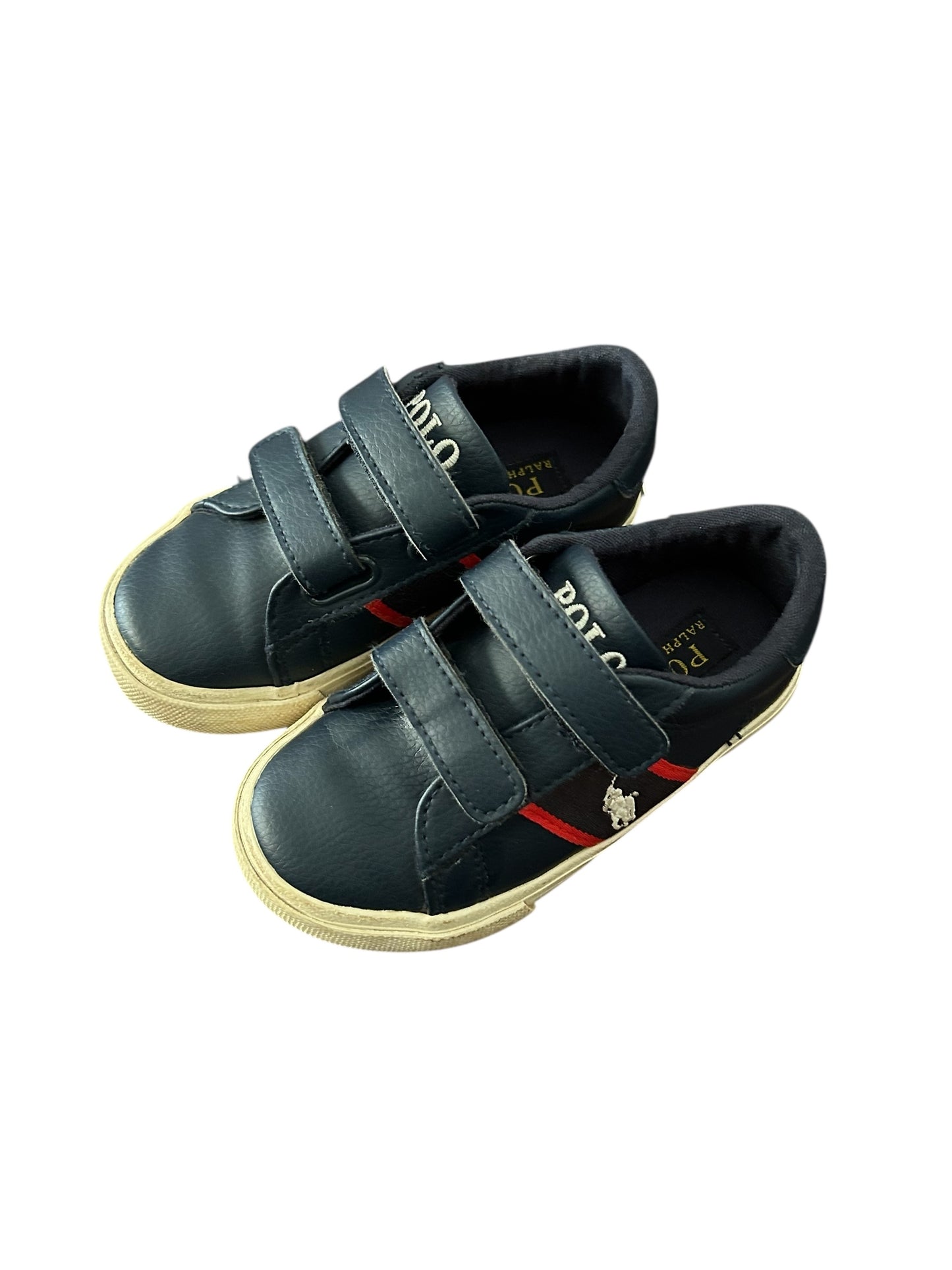 Polo Ralph Lauren - Navy/Red Sneaker (Toddler 7)