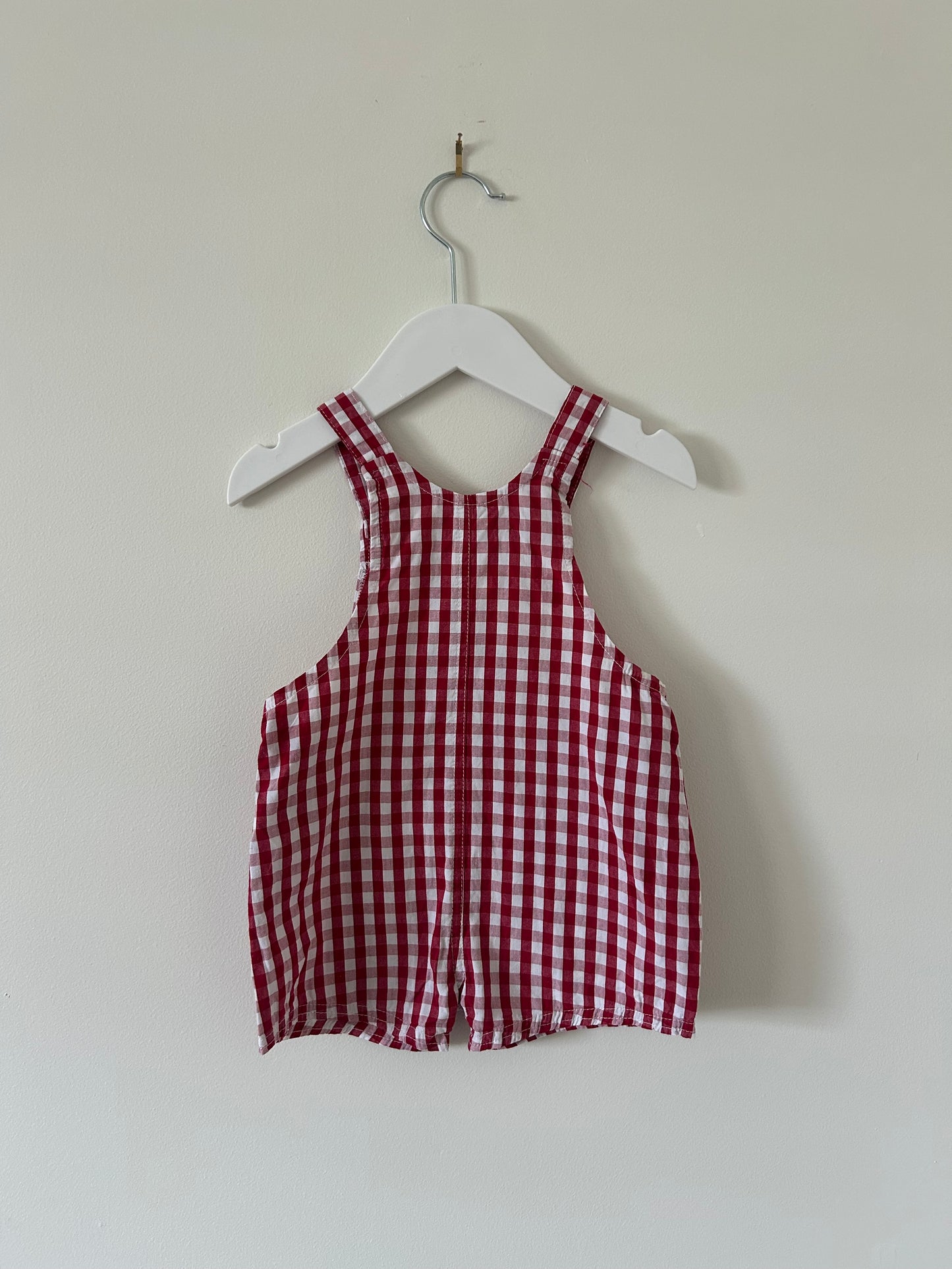 Milky - Red Gingham Romper (1)
