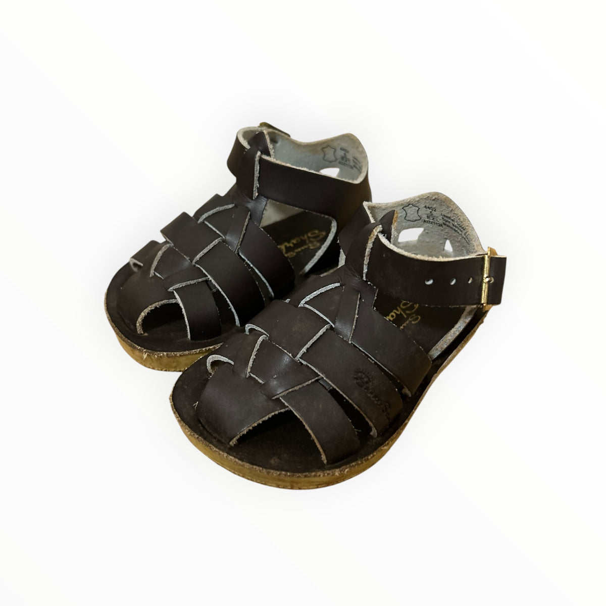 Salt Water - Shark Brown Sandals (5)