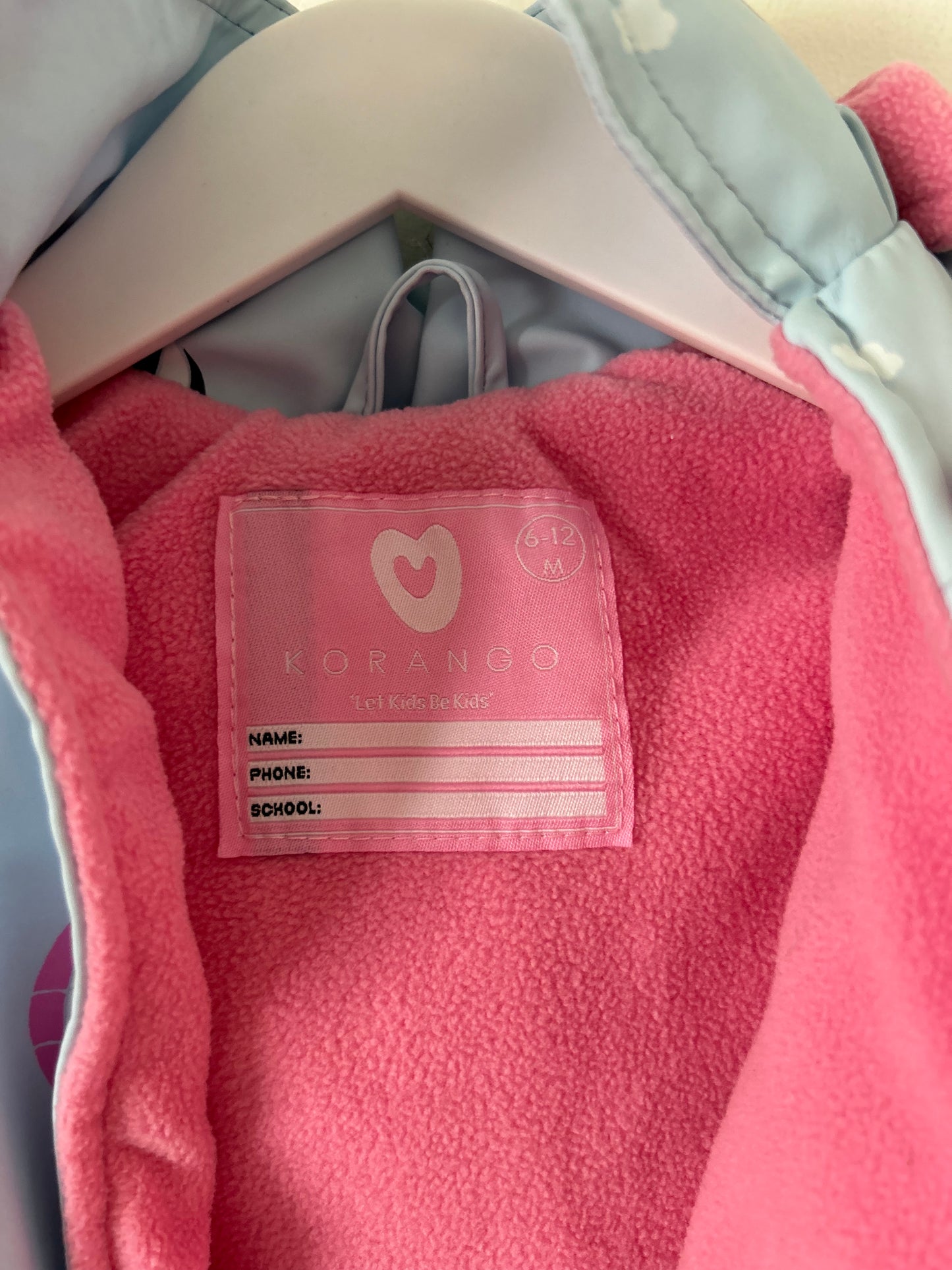 Korango - Balloon Rain Jacket (6-12M)