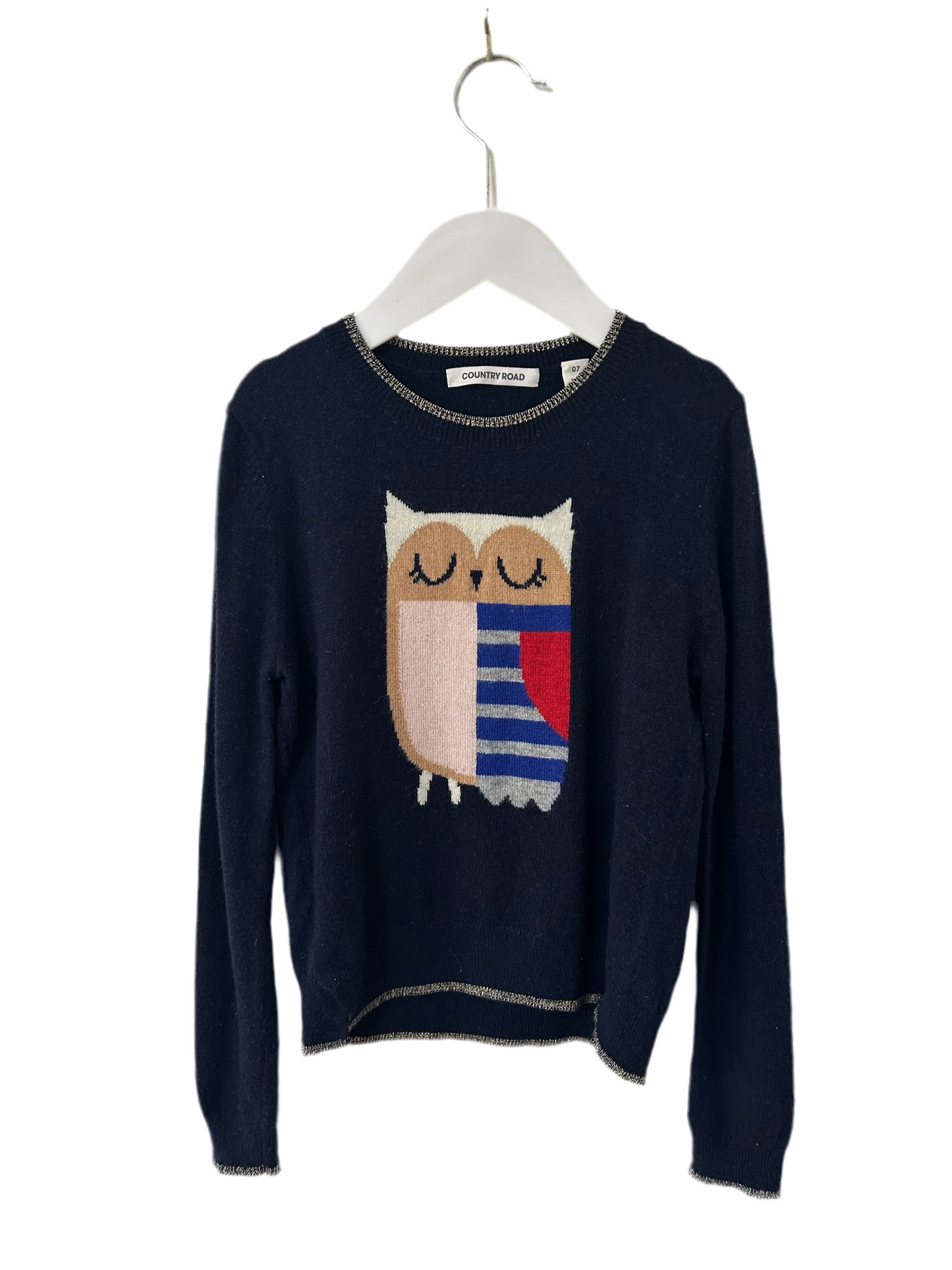 Country Road - Owl Wool Blend Jumper (07)
