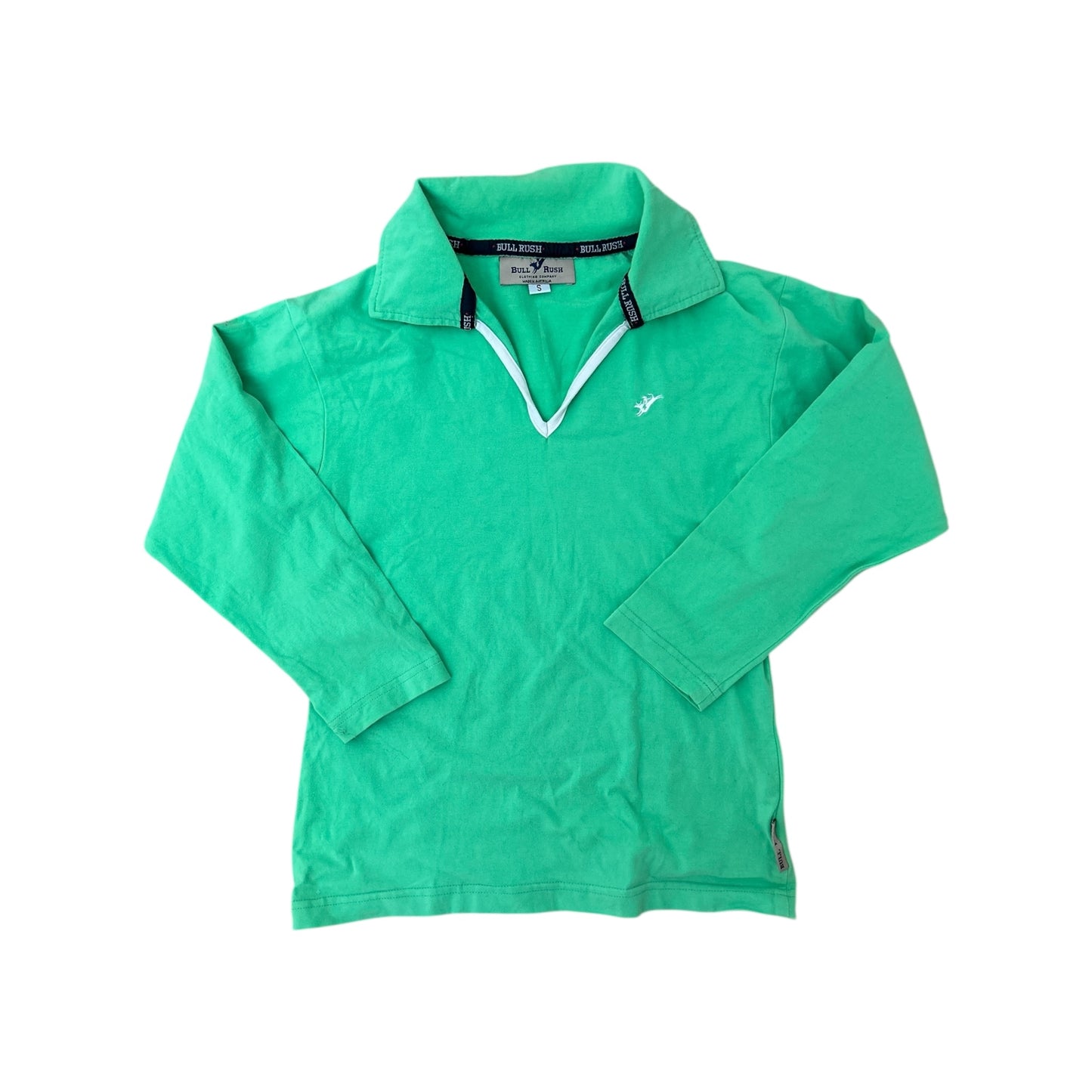 Bullrush - Green Jumper (12-14)
