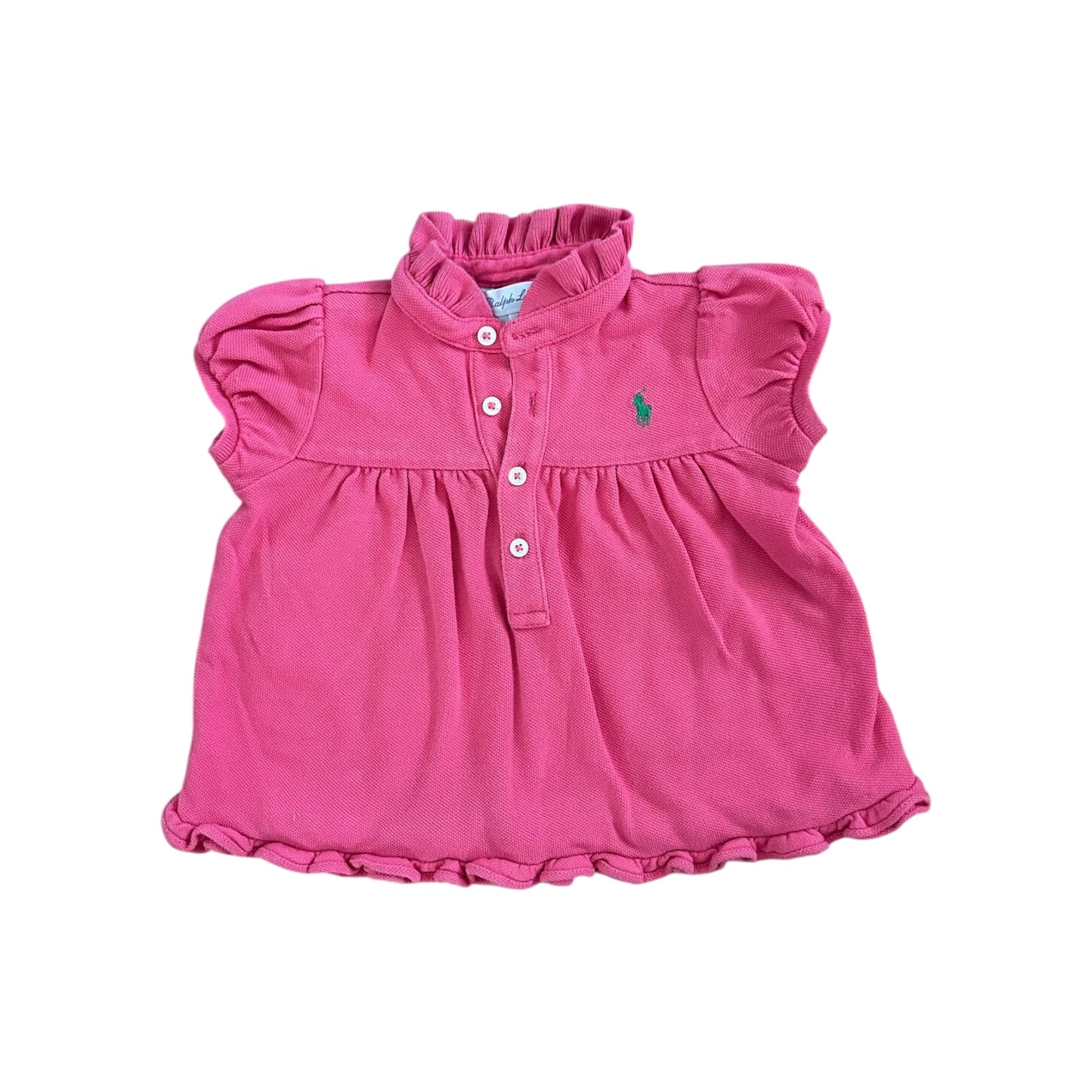 Ralph Lauren - S/S Pink Shirt (9M)