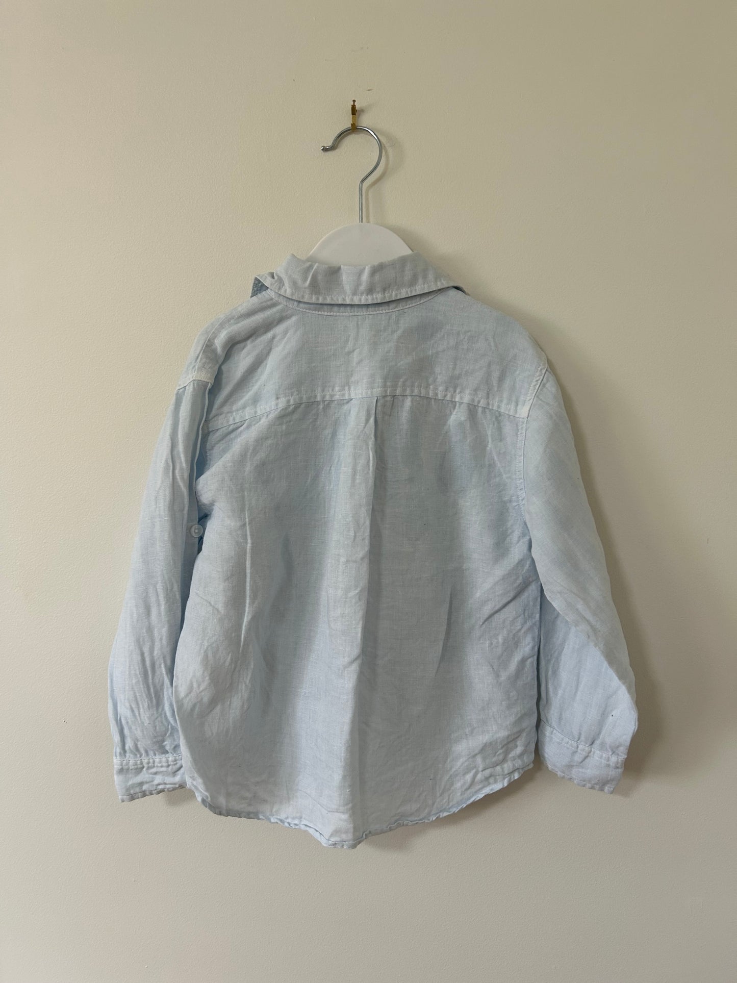 Seed Heritage - Blue Linen Shirt (4-5)
