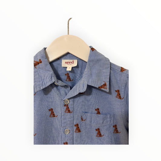 Seed Heritage - Dog Print L/S Shirt (5)
