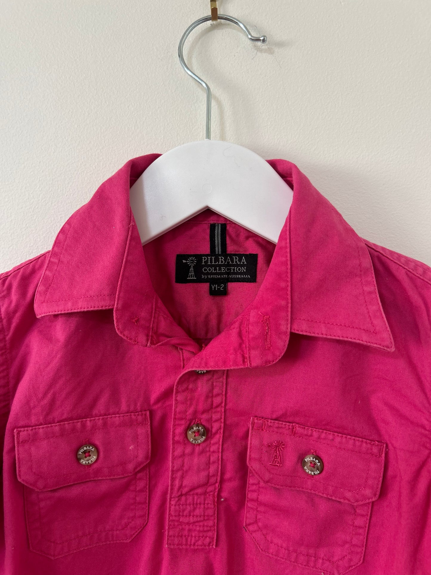 Pilbara - Pink Workshirt (1-2)