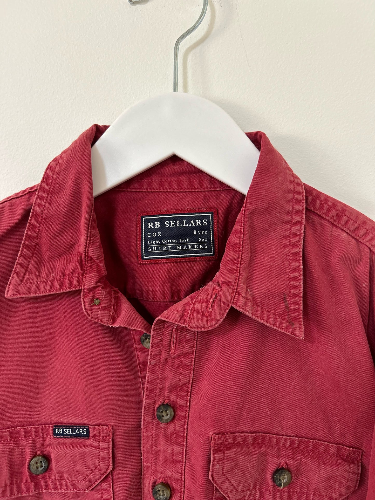 RB Sellars - Red Cox Shirt (8)