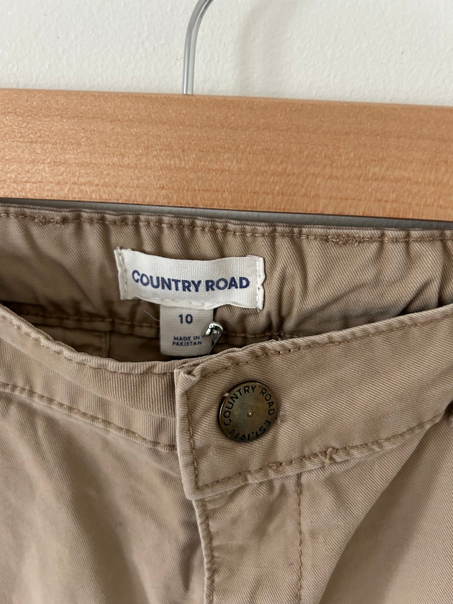 Country Road - Bone Coloured Chino Pants (10)