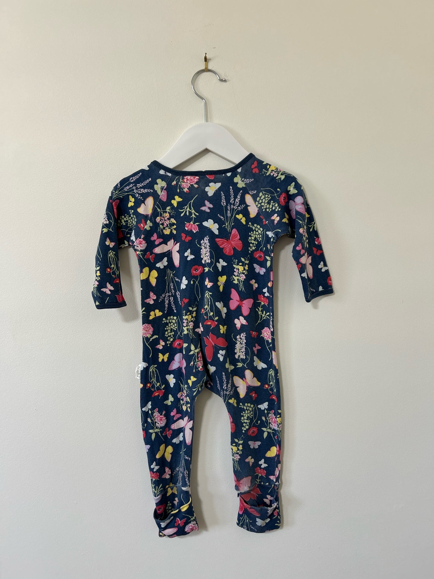 Toshi - Butterfly Floral Onesie (00)