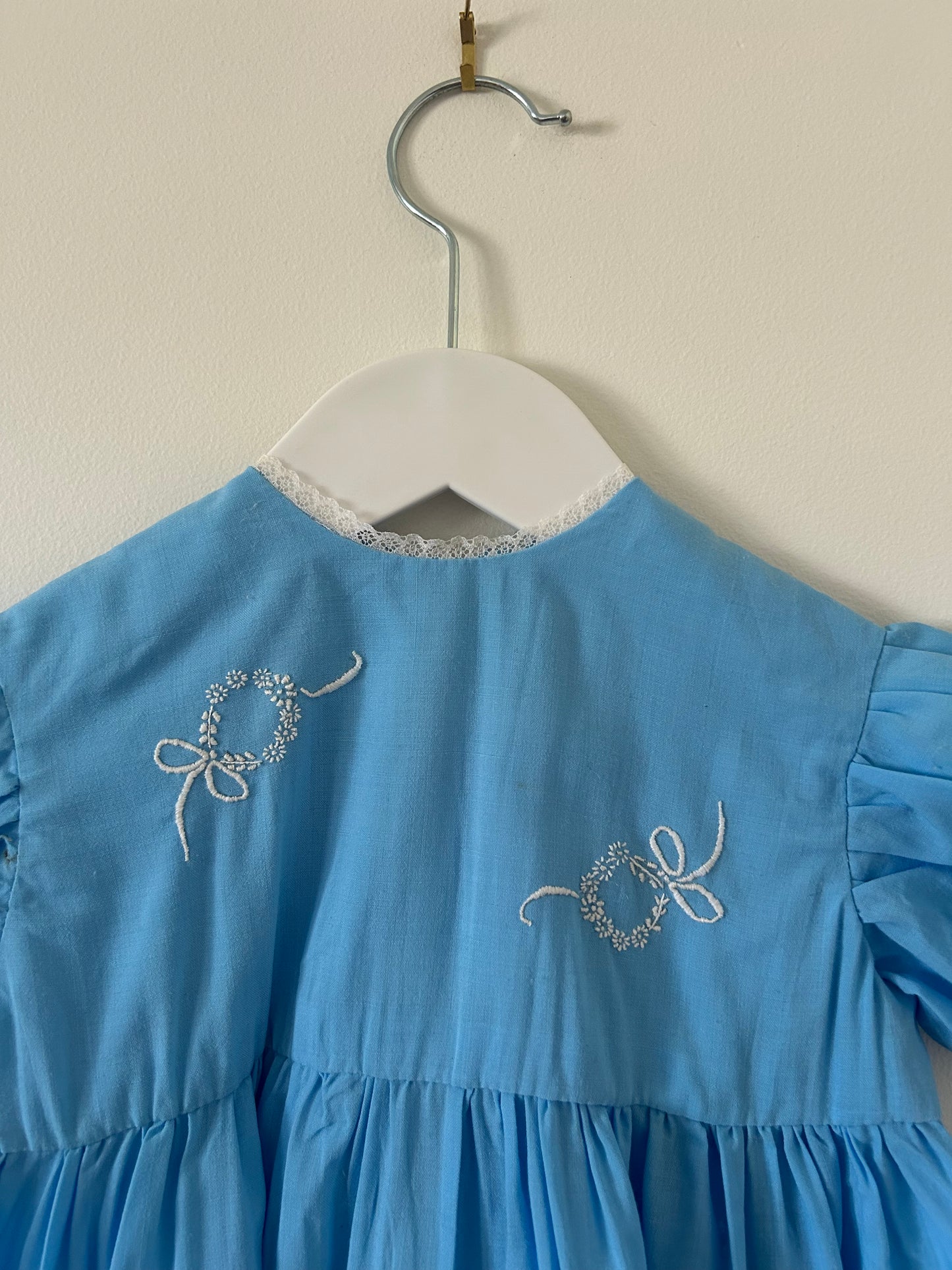 Vintage Handmade - Blue Dress (2)