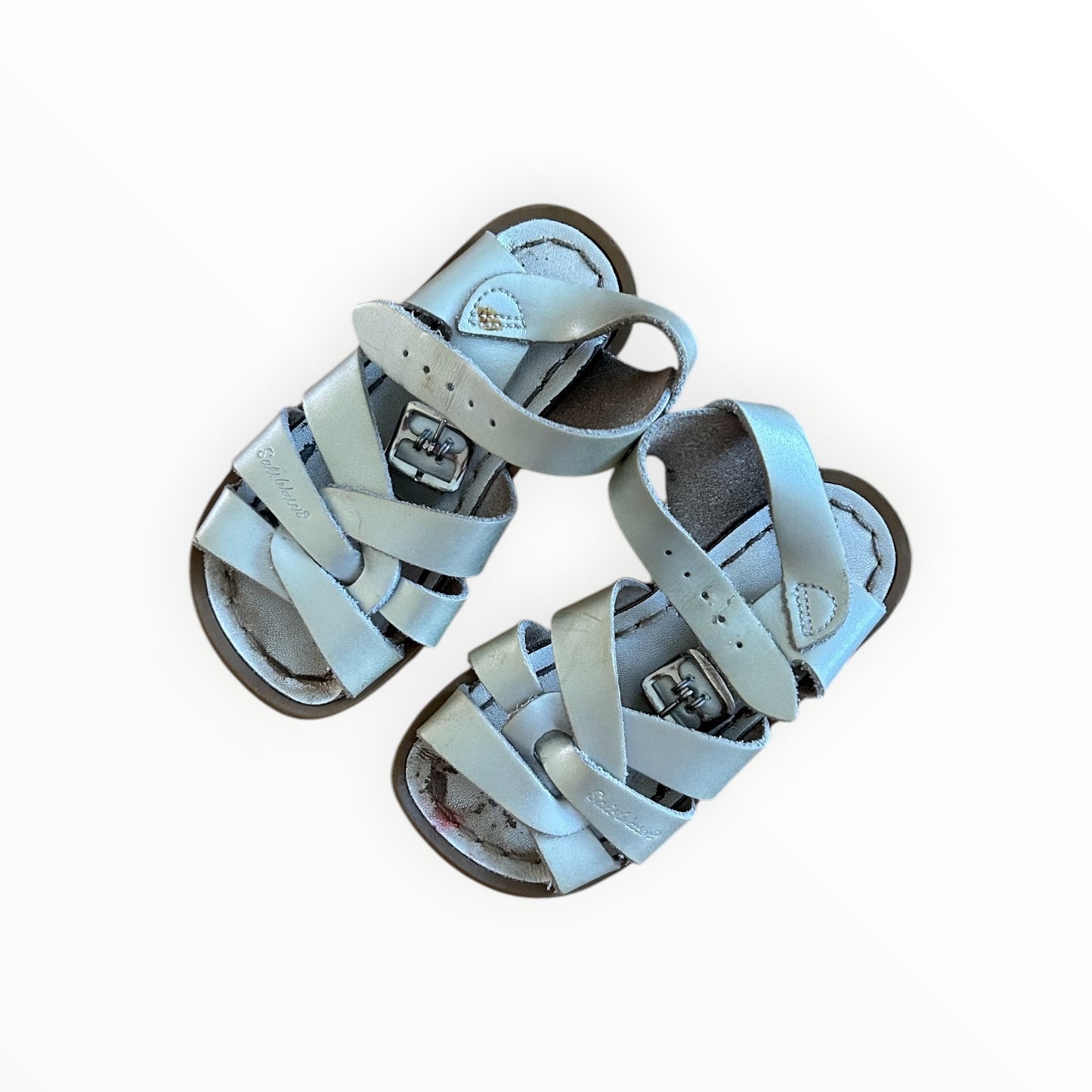 Salt Water - Silver Sandals (6)