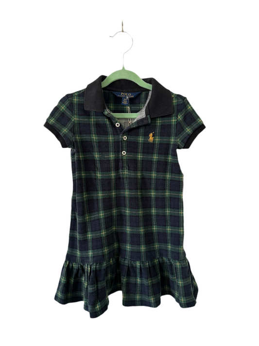 Polo Ralph Lauren - Green Tartan Dress (2T)