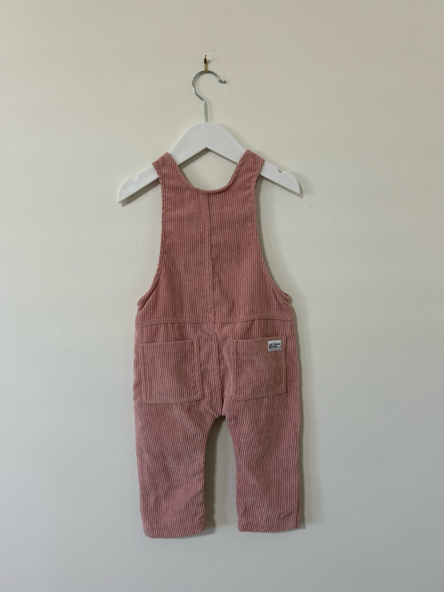 Cracked Soda - Pink Cord Overalls (0)