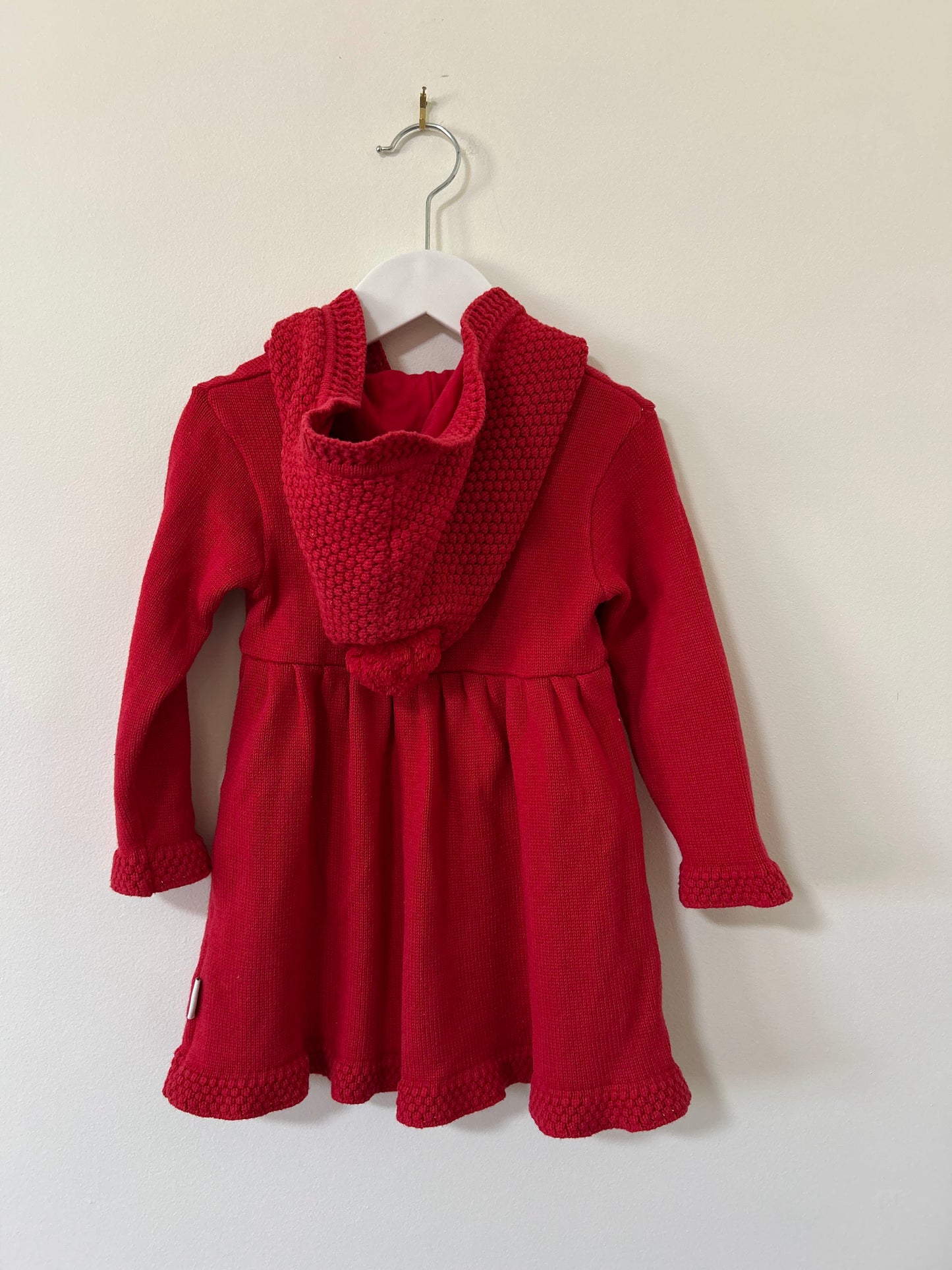 Korango - Little Red Knit Dress (2)