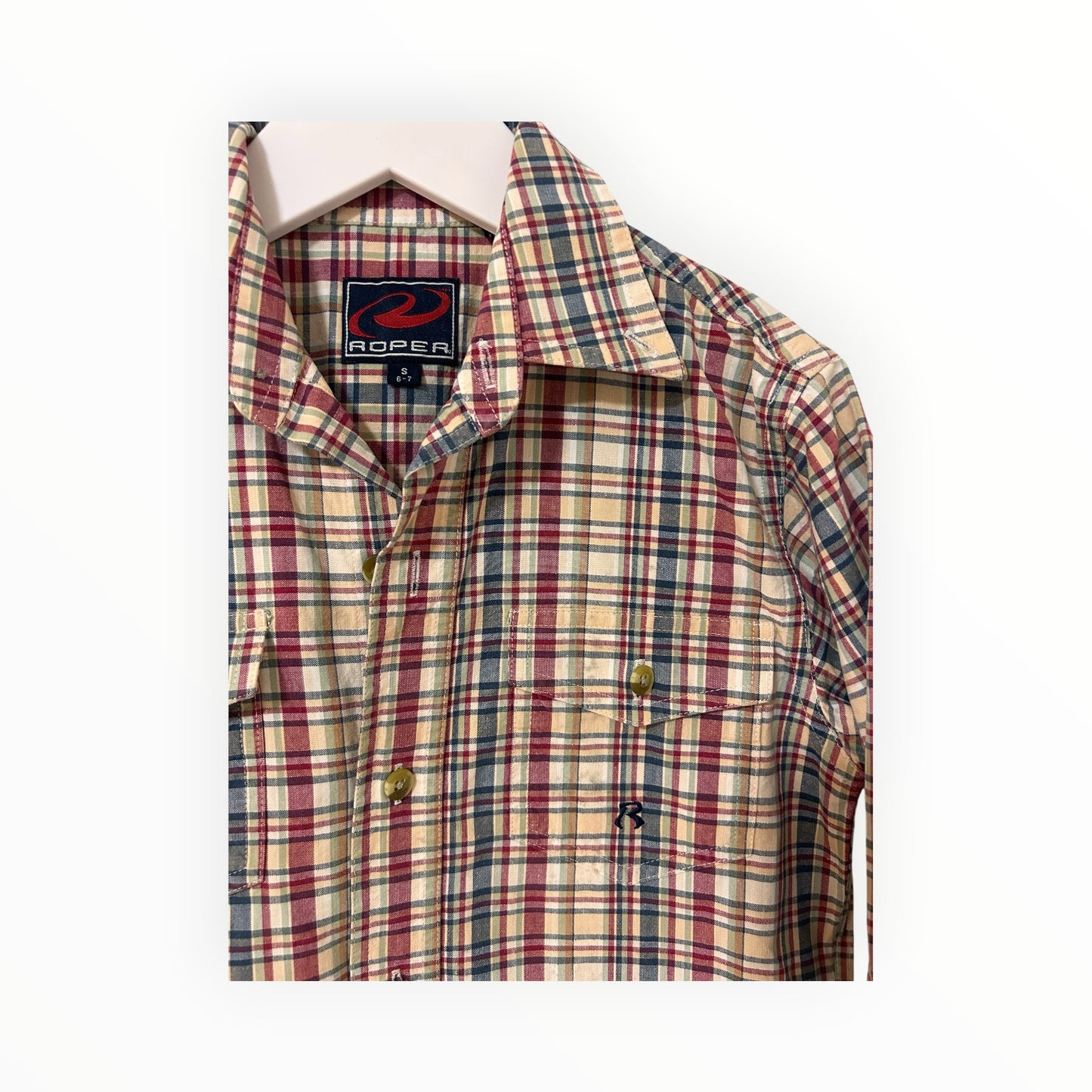 Roper - Check L/S Shirt (6-7)
