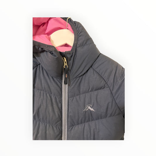 Macpac - Navy/Pink Duck Down Puffer Jacket (2)