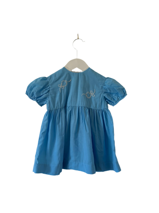 Vintage Handmade - Blue Dress (2)