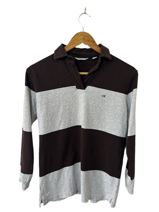 Country Road - Brown/Grey Stripe Jumper (10)