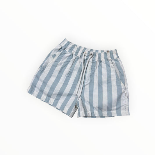 LoveHenry - Blue & White Stripe Cotton Shorts (6)