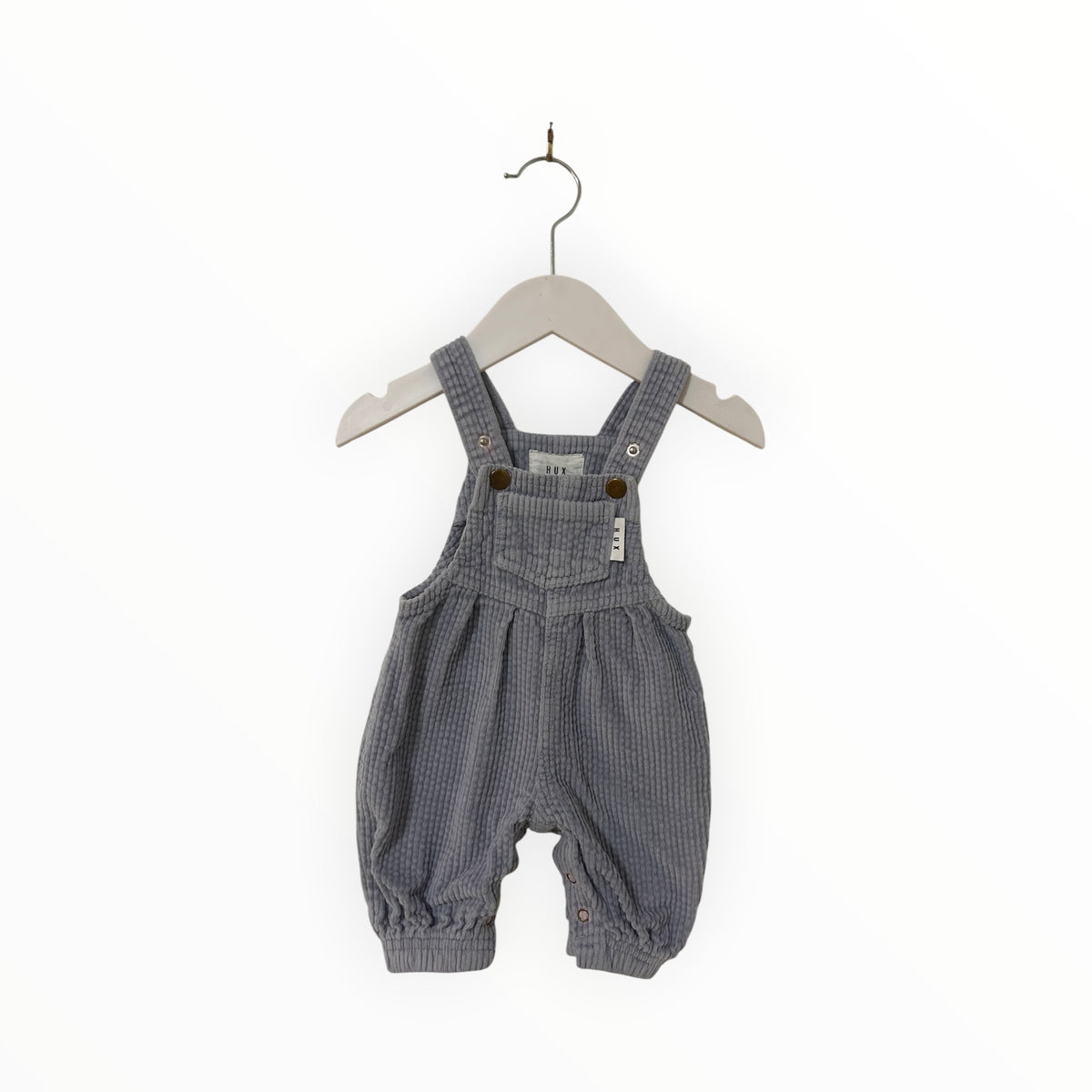 Hux - Blue Cord Overalls (000)