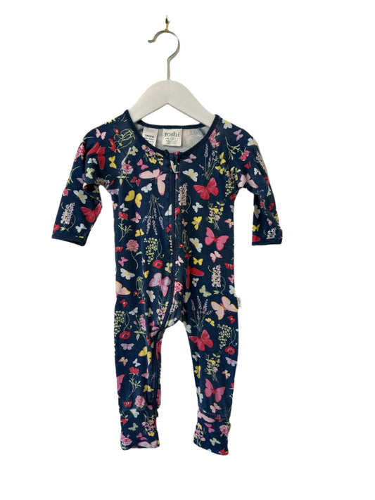 Toshi - Butterfly Floral Onesie (00)