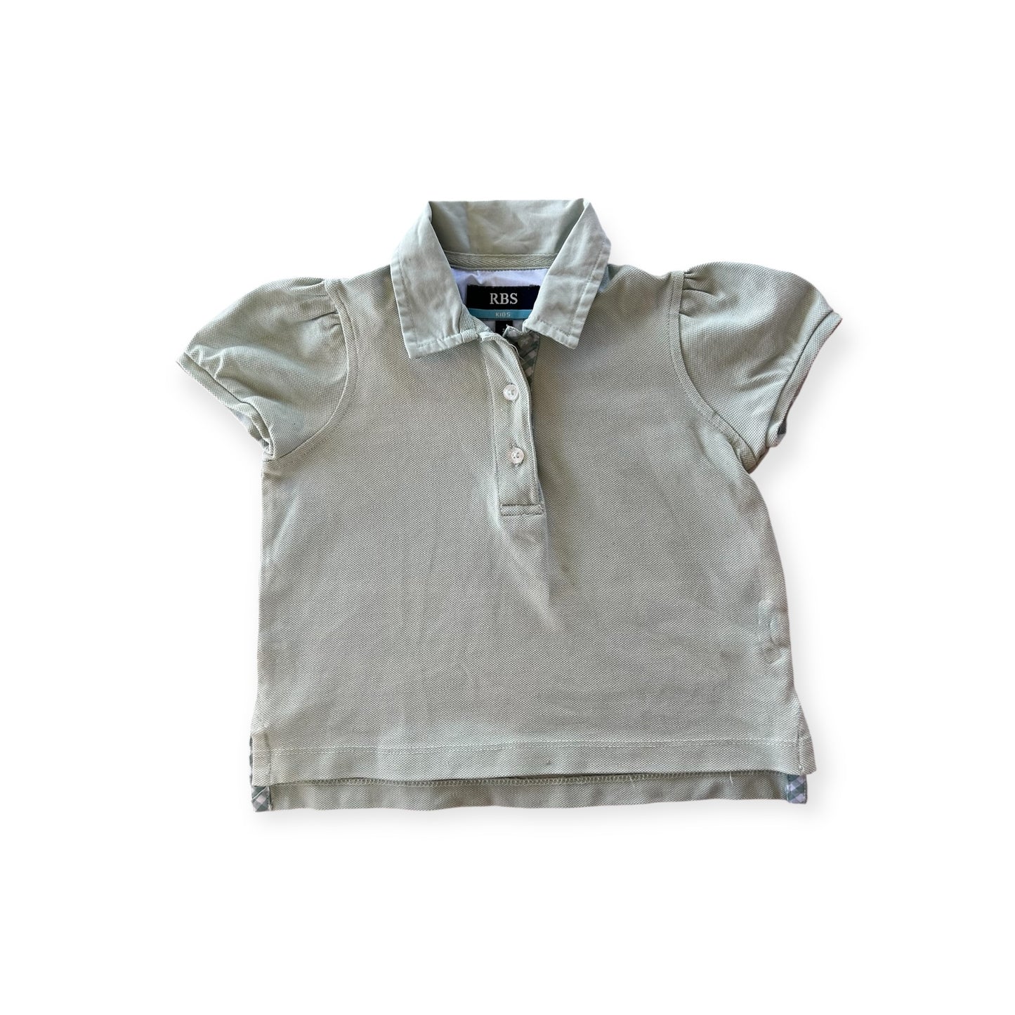 RB Sellars - Mint & Gingham Top (2)