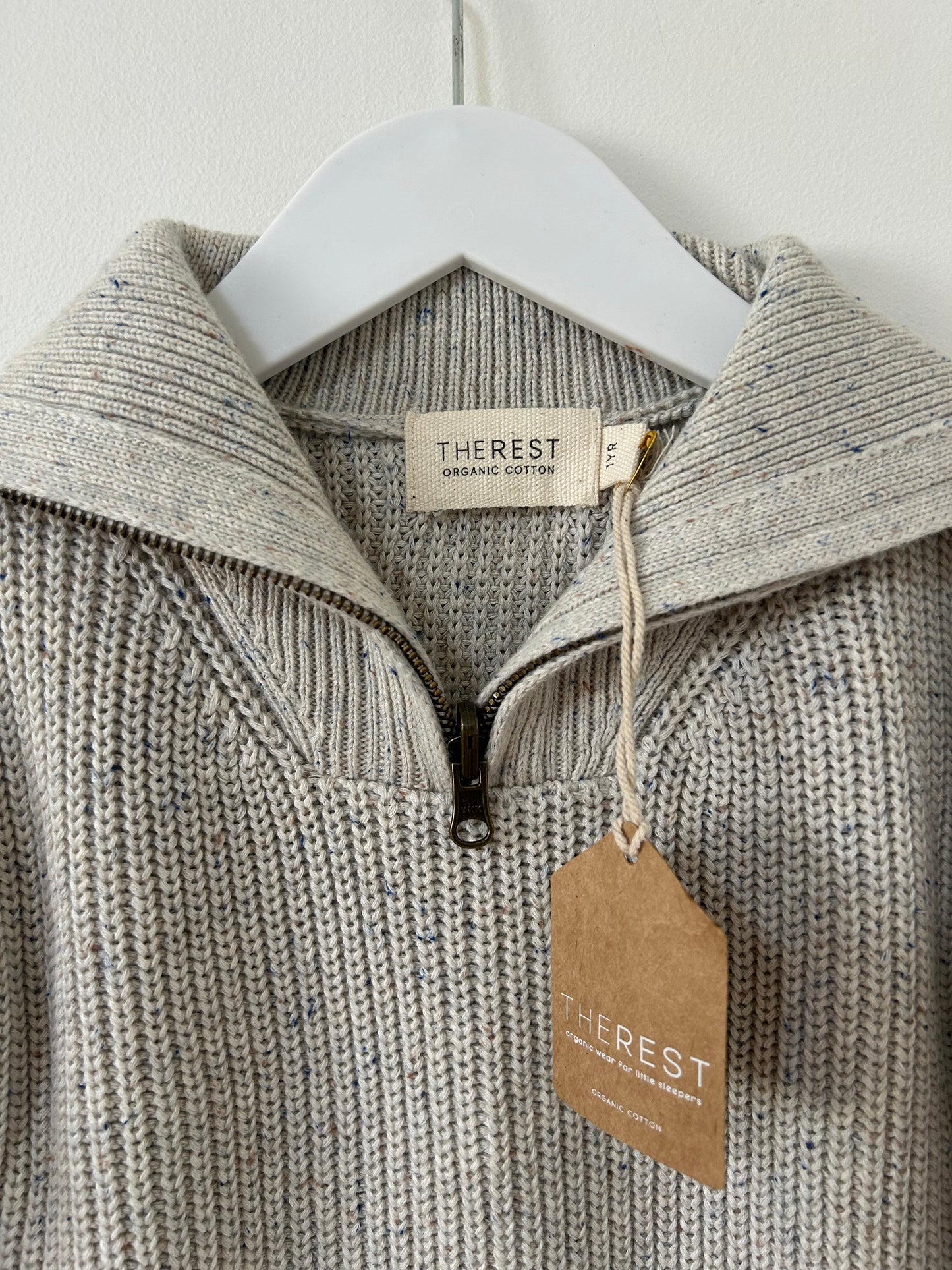 The Rest - Organic Cotton Collared Jumper (1)