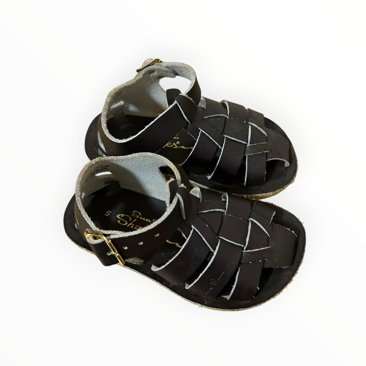 Salt Water - Shark Brown Sandals (5)