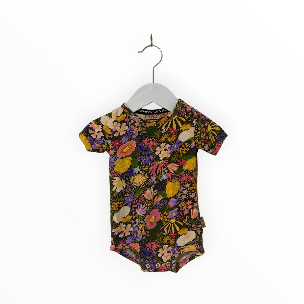 Kip & Co - Floral Organic Bodysuit (3-6M)
