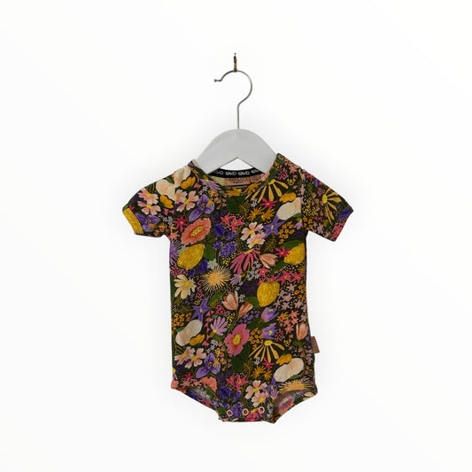 Kip & Co - Floral Organic Bodysuit (3-6M)