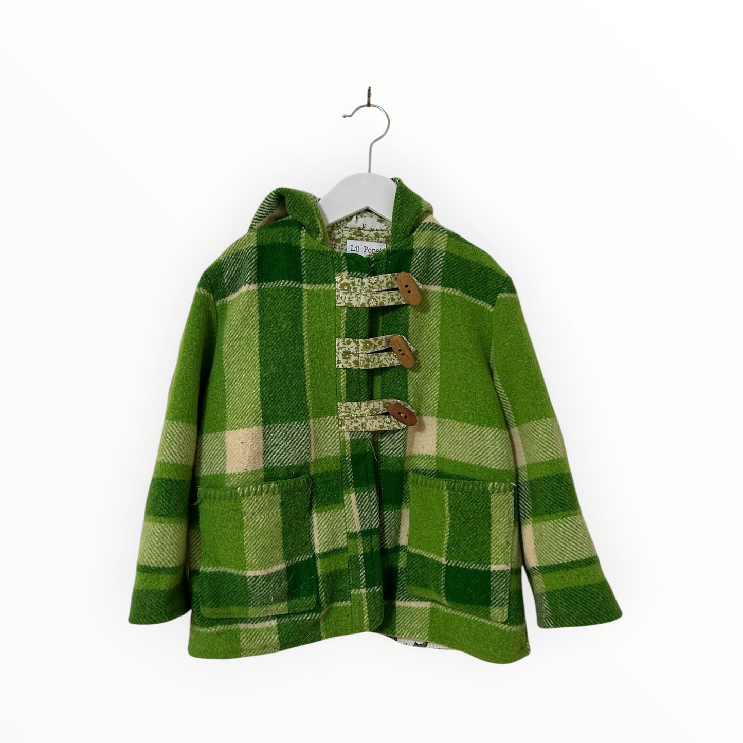 Lil Popet - Green Woollen Jacket (4)