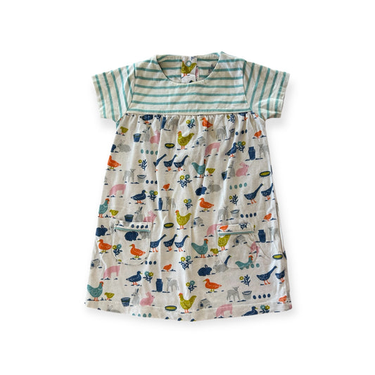 Mini Boden - On The Farm Dress (6-12M)